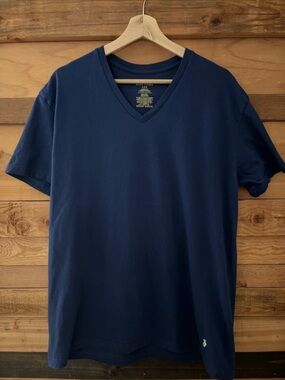 Polo by Ralph Lauren Navy V-Neck Short Sleeve Tee